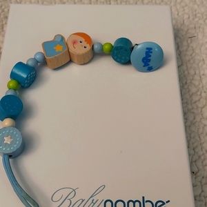 Haba pacifier clip holder